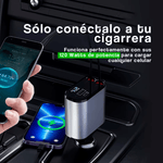CARGADOR 4 EN 1 PARA AUTO ⚡